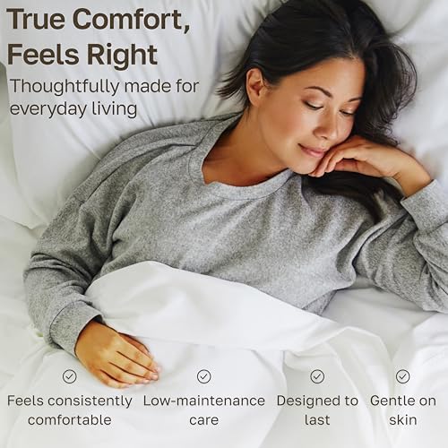 California Design Den 800 Thread Count Cotton Sheets Queen, Soft Celadon