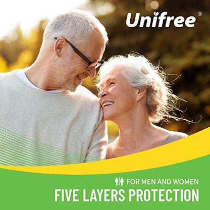 Unifree Disposable Underpads, Bed Pads, Incontinence Pad, Super Absorbent, 88 Count, Blue (L 23.5x35.5 Inch)