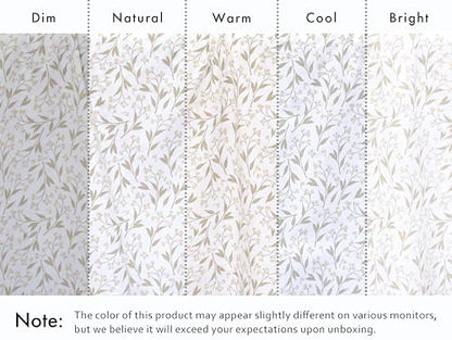 RUVANTI 100% Cotton Percale California King Sheet Set, Botanica Living