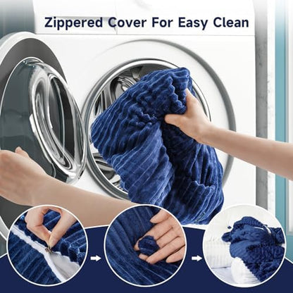 Z-hom Headboard Pillow, Wedge Backrest Cushion, Twin Size,ONE Roll Pillow