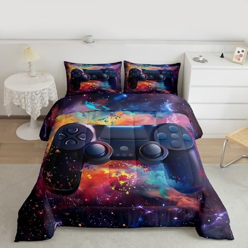 Feelyou Kids Boys Graffiti Gamer Comforter Twin Size