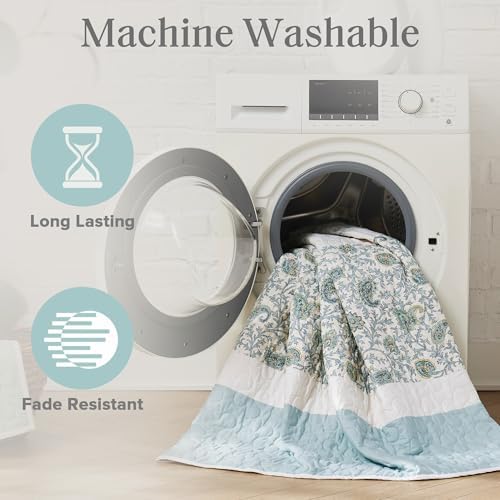 Madison Park Shabby Chic Cotton Quilt Set, 6PC King/Cal King Coverlet
