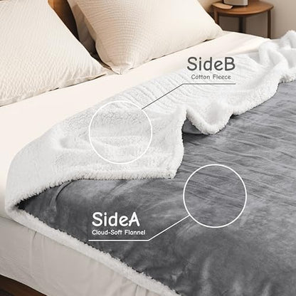Soypipo Electric Heated Blanket 50"x60", 9 Heat Settings 10-Hour Auto-Off