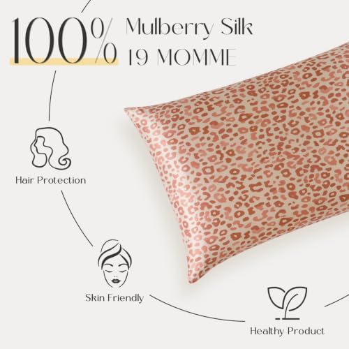 ZIMASILK 100% Pure Mulberry Silk Pillow Cases for Hair and Skin, Queen