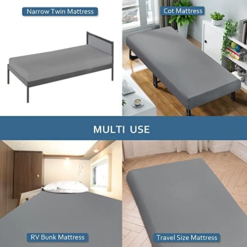 Cot Sheets 31" x 75"(Sheet Only) Grey