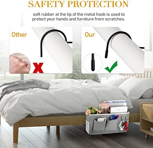 Bedside Caddy Bedside Storage Bag for Headboards/Bunk Bed