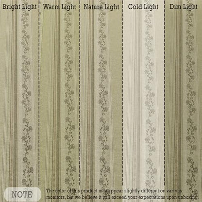 FADFAY 100% Cotton King Bed Sheet Set 4-Piece, Woven Jacquard Floral, Soft & Breathable, Olive Green, Deep Pocket Fitted Sheet, Envelope Pillowcase, Luxury Farmhouse & Cottagecore Bedding