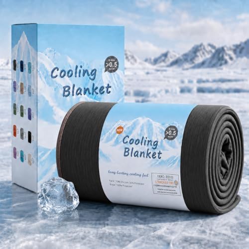 Topcee Cooling Blanket Twin 60"x90" for Hot Sleepers Summer Blanket