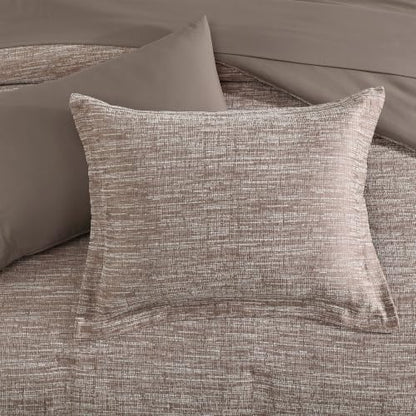 MaiRêve Full Size Comforter Set Chenille Textured 7 Pieces Bed in a Bag