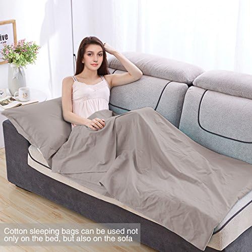 SOMOYA Sleeping Bag Liner Lightweight Portable Foldable Travel Sheet Sack