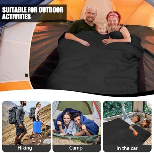 Camping Sleeping Bags for Adults Kids Waterproof Lightweight Sleeping Bag for Cold Weather or Warm Backpacking Hiking Mountaineering Indoor Outdoor Use