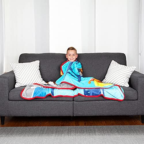Franco Kids Bedding Super Soft Micro Raschel Throw, 46 in x 60 in, Paw Patrol