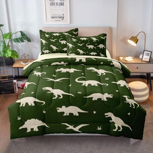 Boys Dino Full Comforter Set
