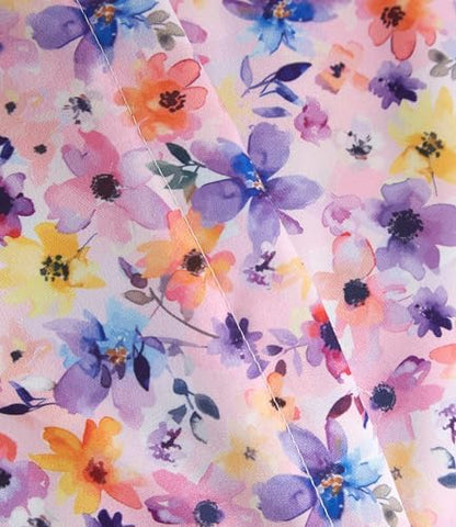Duvet Cover Twin/TXL - Floral Duvet Cover - 2 Piece - Watercolor Garden
