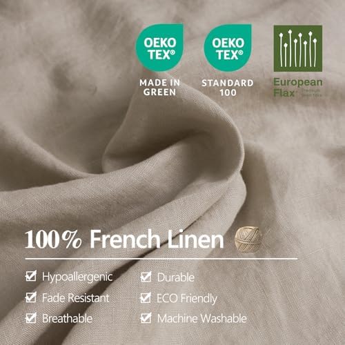 S VICTORY SYMBOL 100% Linen Portable Bed Sheet,Sleeping Bag Liner for Hotel and Travel,Sleep Sack Adult-Ultra Lightweight Backpacking with Zipper