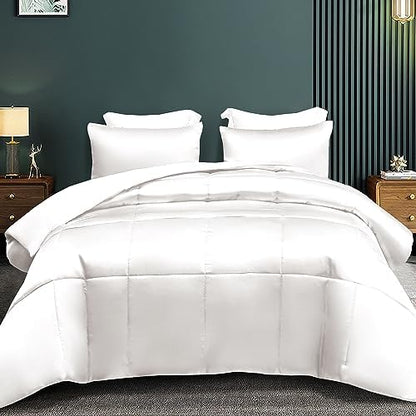 Whale Flotilla 2-Piece Reversible Silky Soft Breathable Twin Comforter Set