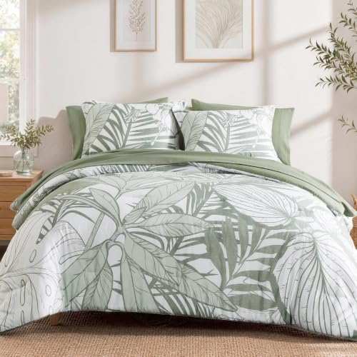 Full Size Comforter Sets - 7 Pieces Jungle Bed in a Bag Full Bedding Set