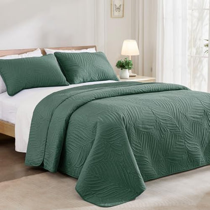 Exclusivo Mezcla Lightweight Twin Size Quilt Bedding Set, Soft Microfiber