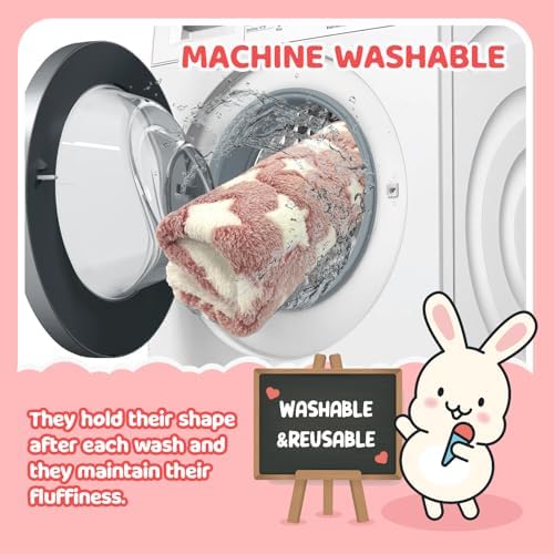 2 Pack Bunny Rabbit Bed - 10 x 13 Inch Upgraded-Thickness Pee Pads Bedding