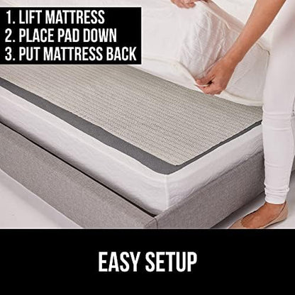 Gorilla Grip Non Slip Mattress Gripper, Slide Stopper, 2 Pack, 48x72 Full