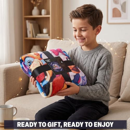Get Trend Five Nights at Freddy's Fleece Throw Blanket for Boys, 51 x 59 in