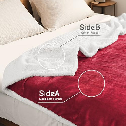 Soypipo Electric Heated Blanket 84"x90", 9 Heat Settings 10-Hour Auto-Off