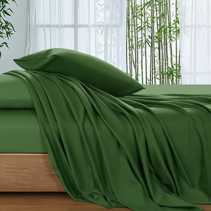 SONORO KATE 100% Viscose Derived from Bamboo_Sheets Full Size,4PC
