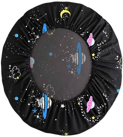 SDY Space Twin Bedding Set with Cozy Space Comforter and Sheets ，Kids Bed in a Bag for Boys Girls