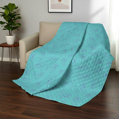 Northwest Bluey Bingo Dance Party Quilted Throw Blanket – Official Cartoon Throw Blanket Featuring Bluey, for Adults Boys Girls Bed, Couch, or Playroom, 60 x 80 Inches