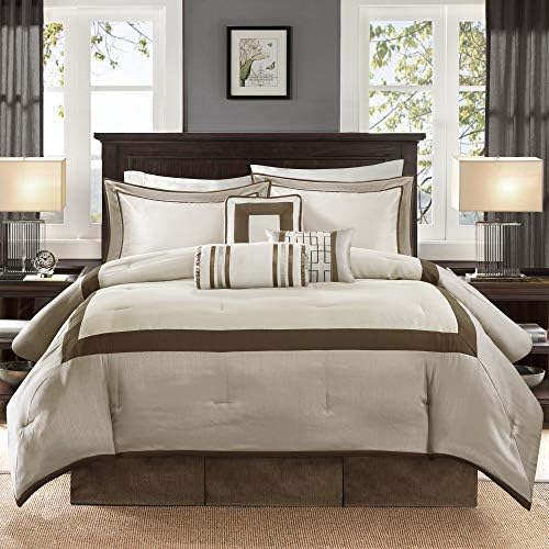 Madison Park Deluxe Hotel Style Comforter Set, 7PC King Bedding Set