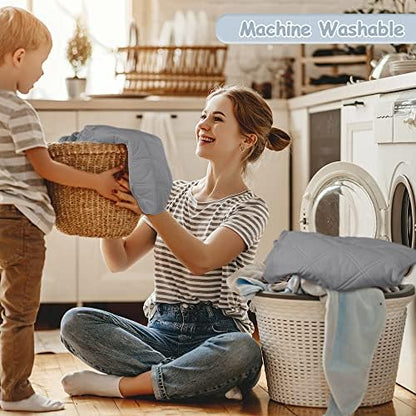Yoofoss Waterproof Crib Mattress Protector Sheets Fitted 2 Pack 52''x28''