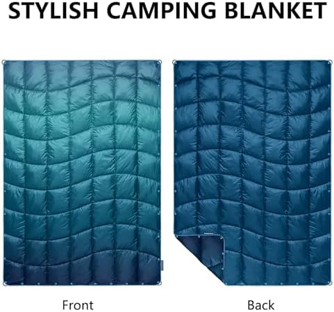 Camping Blanket Puffy Camp Blanket Large Outdoor Blanket
