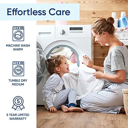 Queen Size Luxury Tencel Mattress Protector, 100% Waterproof, Ultra Soft, Naturally Cooling & Breathable, Deep Pocket Up to 18"