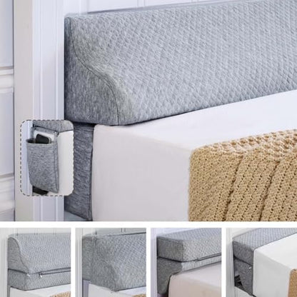 Bed Wedge Gap Filler Twin Size, Wedge Pillow for Headboard Gap, 39×10×6 in