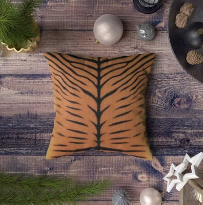 TOMWISH Tiger Stripe Texture Print Throw Pillow Covers 26x26 in Set of 2
