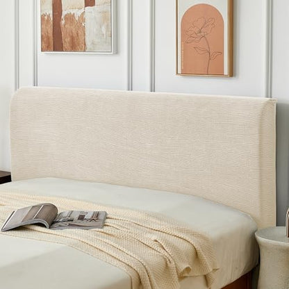 Bed Headboard Cover King, Stretch Head Board Slipcover Washable