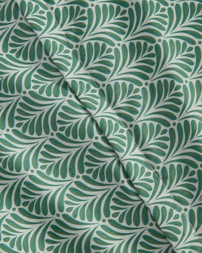 Duvet Cover Full Size - Printed Duvet Cover - 3 Piece - Sage Palms