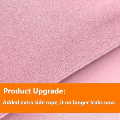 TAIMIT Pink Twin Size Comforter Set - 5 Pieces, Bed in a Bag Bedding Sets with All Season Soft Quilted Warm Fluffy Reversible Comforter,Flat Sheet,Fitted Sheet,1 Pillow Shams,1 Pillowcases