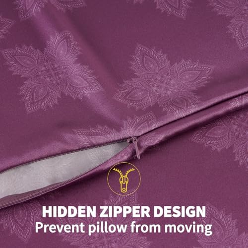 ZIMASILK 100% Pure Mulberry Silk Pillow Cases for Hair and Skin, Queen