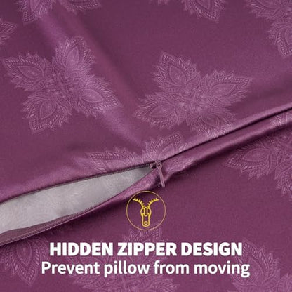 ZIMASILK 100% Pure Mulberry Silk Pillow Cases for Hair and Skin, Queen