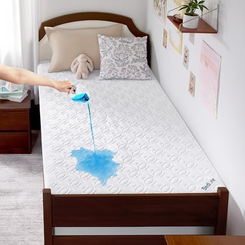 BEDLORE Waterproof Mattress Protector, Twin XL Size Mattress Pad
