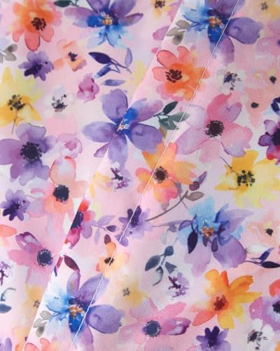 Duvet Cover Twin/TXL - Floral Duvet Cover - 2 Piece - Watercolor Garden