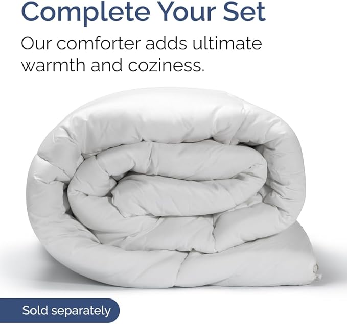 Extra Deep Full Sheet Set - 6 Piece Breathable and Cooling Sheets - Hotel Luxury Bedding for Women, Men, Kids & Teens - Easy Secure Fit - Soft and Wrinkle Free - Extra Deep Pockets - Heathered Beige