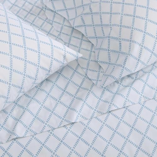 Martha Stewart - King Size Sheet Set with Fitted Sheet & Pillowcases