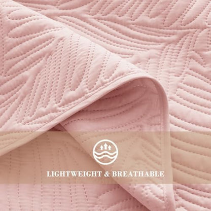 Exclusivo Mezcla Lightweight King Quilt Bedding Set, Soft Microfiber