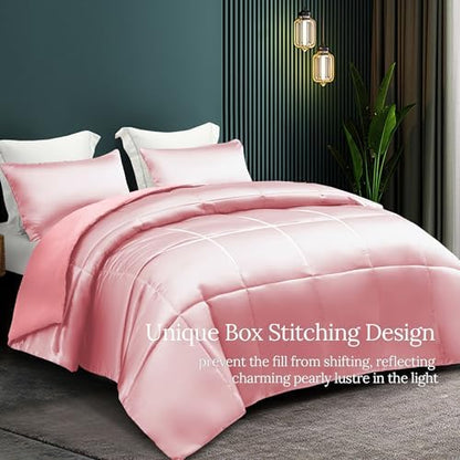Whale Flotilla 3-Piece Reversible Silky Soft Breathable Full Comforter Set