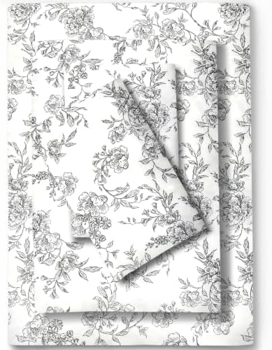 Feather & Stitch 100% Cotton Sateen 500 TC Queen Size Bed Sheet Set