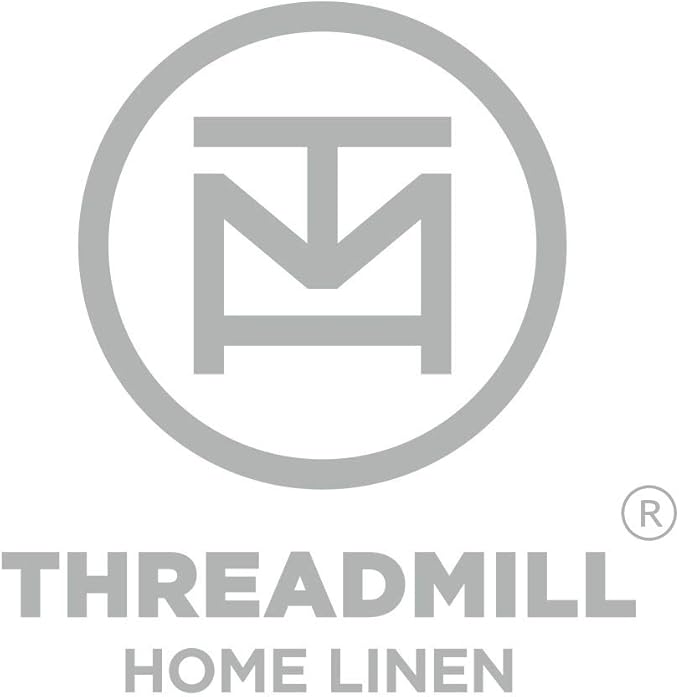Threadmill Cotton Full Size Sheet Set | 100% Cotton Sheets for Full Size Bed | Damask Jacquard Full Bed Sheets Set with 16” Deep Pocket | Soft Sateen Weave 4-Piece Cooling Bedding Set | White