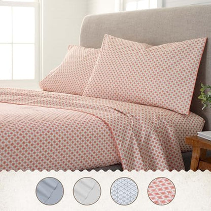 EcoPure Full Size Sheet Set, Orange