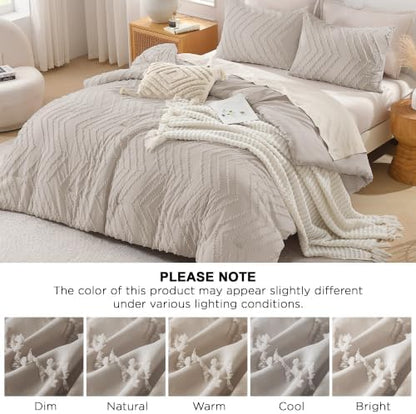 Andency Linen Alaskan King Comforter Set 128x120 Extra Large